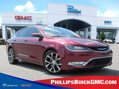 Used 2015 Chrysler 200 C w/ Navigation & Sound Group I