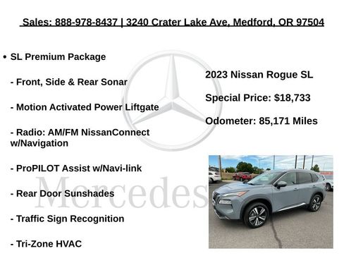 Used 2023 Nissan Rogue SL w/ SL Premium Package AWD/4WD image 6