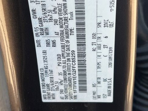 Used 2015 Ford F150 XLT w/ Equipment Group 301A Mid AWD/4WD image 27