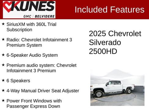 Used 2025 Chevrolet Silverado 2500 LT w/ Convenience Package image 2