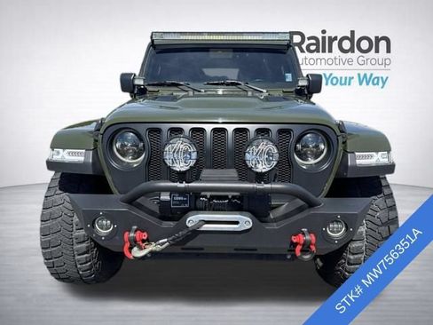 Used 2021 Jeep Wrangler Unlimited Rubicon w/ Uconnect 4C Nav & Sound Group AWD/4WD image 2