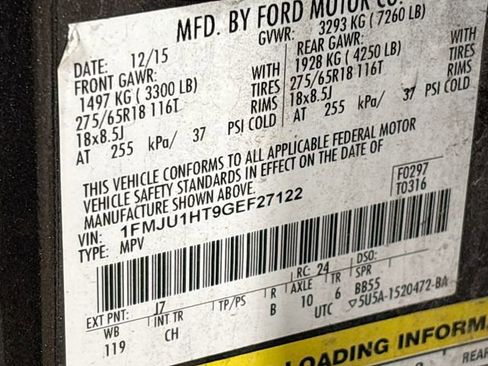 Used 2016 Ford Expedition XLT RWD image 27