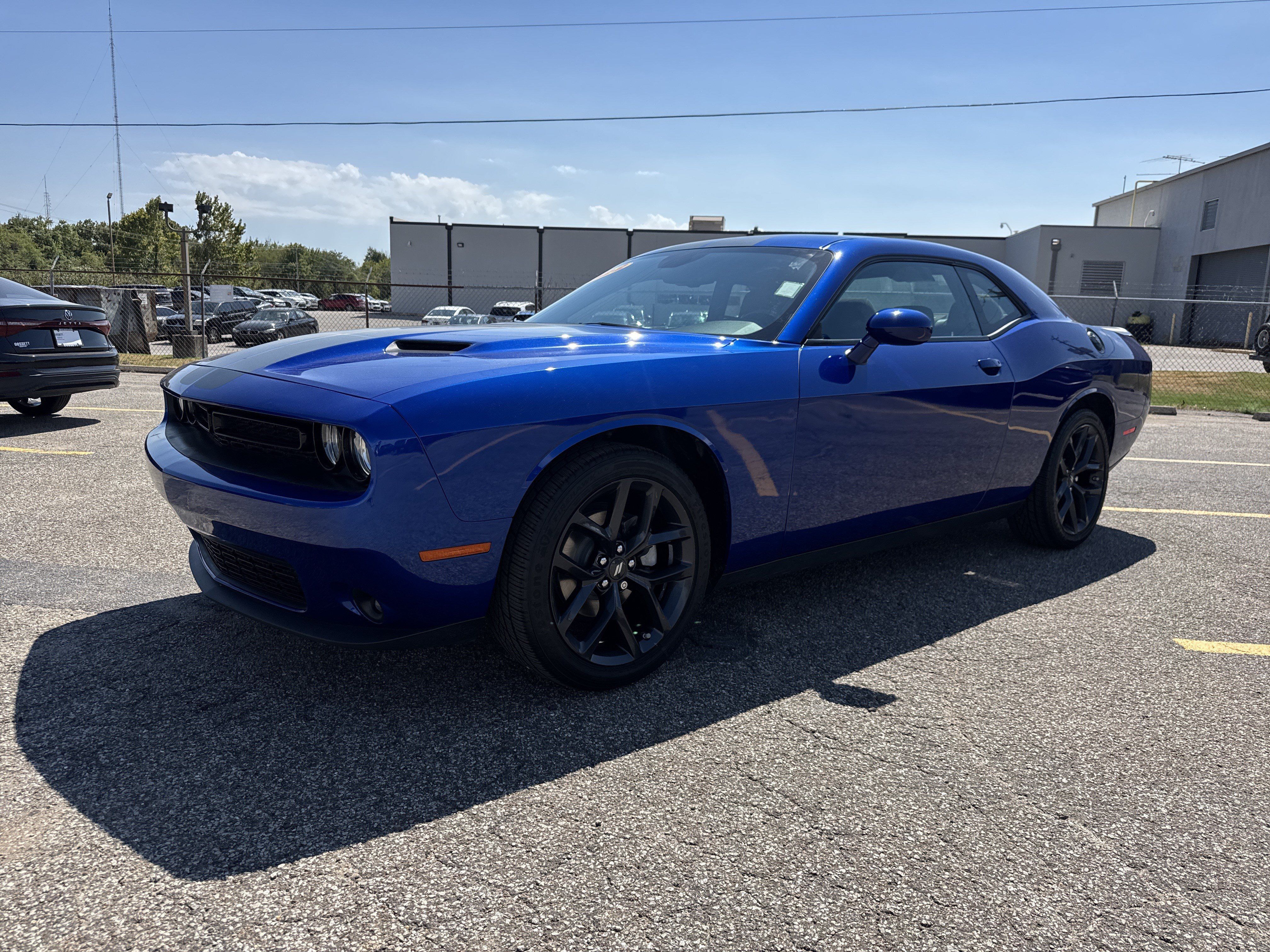 Used 2022 Dodge Challenger SXT w/ Blacktop Package RWD image 1