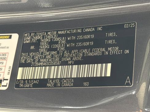 Certified 2025 Lexus RX 350 Premium w/ Convenience Package FWD image 29