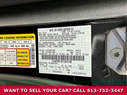 Used 2023 Ford Mustang GT Premium w/ Mustang Nite Pony Package RWD image 17