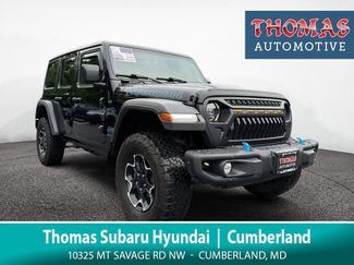 Used 2023 Jeep Wrangler Unlimited Rubicon 4xe w/ Steel Bumper Group AWD/4WD video 1