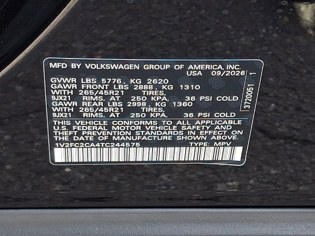 New 2026 Volkswagen Atlas Cross Sport SEL Premium R-Line AWD/4WD image 16