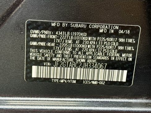 Used 2018 Subaru Crosstrek 2.0i Premium w/ Popular Package #2 AWD/4WD image 25