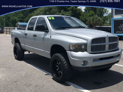 Used 2002 Dodge Ram 1500 Truck 4x4 Quad Cab