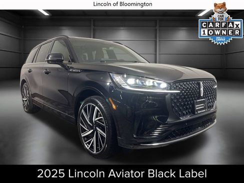 Certified 2025 Lincoln Aviator Black Label w/ Jet Appearance Package image 1