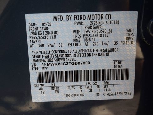 New 2026 Ford Explorer Tremor image 28