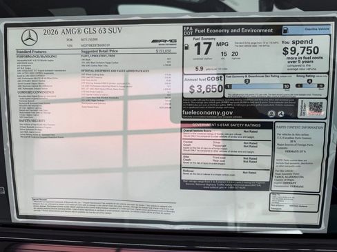 New 2026 Mercedes-Benz GLS 63 AMG 4MATIC image 34