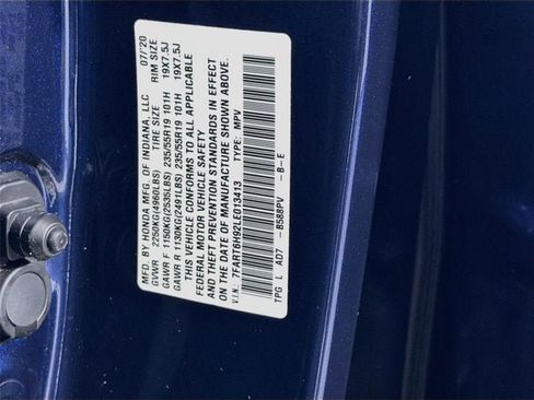 Used 2020 Honda CR-V Touring image 31