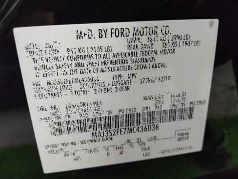 Used 2021 Ford EcoSport S FWD image 33
