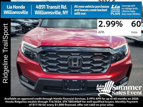 New 2026 Honda Ridgeline TrailSport image 11