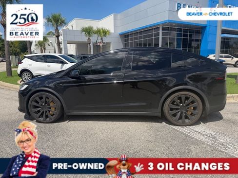 Used 2022 Tesla Model X Plaid AWD/4WD image 7
