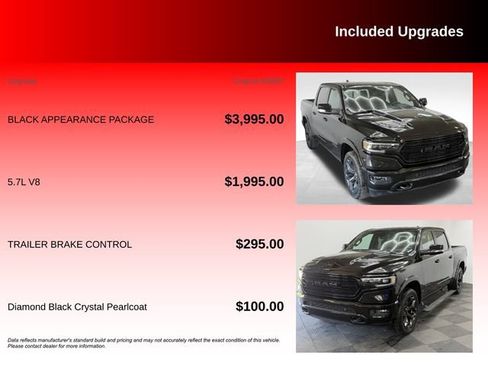 Used 2020 RAM 1500 Limited w/ Black Appearance Package AWD/4WD image 6