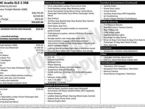 Used 2016 GMC Acadia SLE image 7