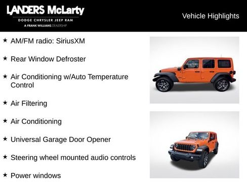 Used 2025 Jeep Wrangler Unlimited Sport S 4xe w/ Convenience Group AWD/4WD image 6