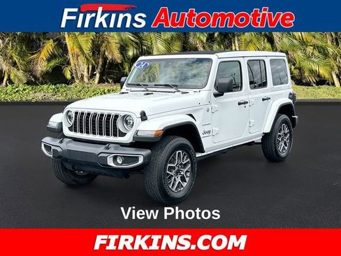 Used 2024 Jeep Wrangler Sahara w/ Technology Group image 1