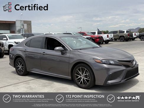 Used 2023 Toyota Camry SE FWD image 1