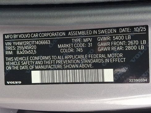 New 2026 Volvo XC60 B5 Plus w/ Protection Package Premier image 13