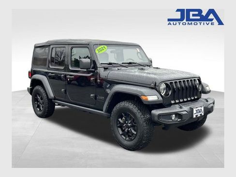 Used 2021 Jeep Wrangler Unlimited Sport image 1