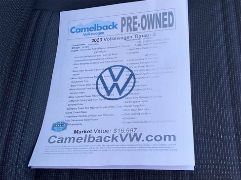 Used 2023 Volkswagen Tiguan S image 6