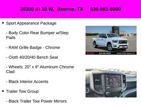 Used 2024 RAM 1500 Tradesman w/ Trailer Tow Group AWD/4WD image 30