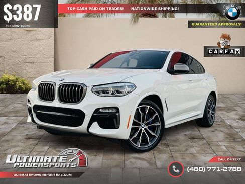 Used 2019 BMW X4 M40i w/ Executive Package AWD/4WD image 2