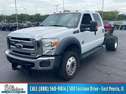 Used 2011 Ford F550 4x4 Crew Cab Super Duty w/ Payload Upgrade Pkg image 1