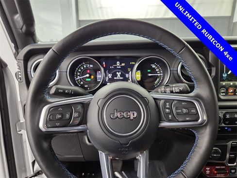 Used 2021 Jeep Wrangler Unlimited Rubicon 4xe w/ Steel Bumper Group image 25