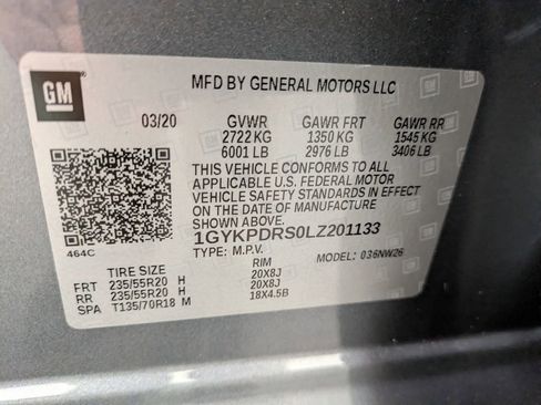 Used 2020 Cadillac XT6 Premium Luxury image 8