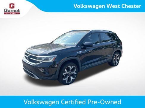 Used 2022 Volkswagen Taos SEL w/ Panoramic Sunroof Package AWD/4WD image 1
