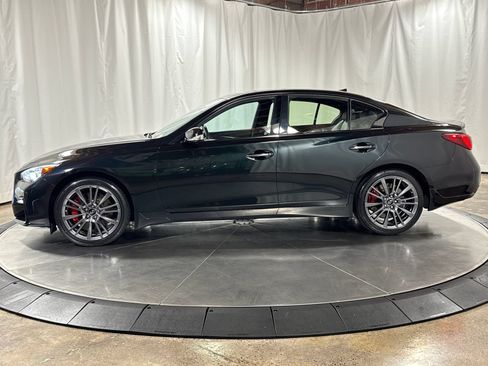 Used 2023 INFINITI Q50 Red Sport 400 w/ Black Opal Edition AWD/4WD image 8
