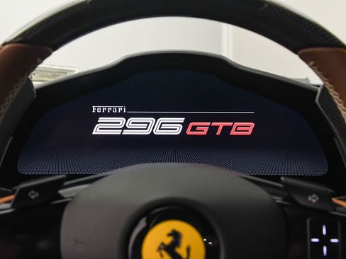 Certified 2022 Ferrari 296 GTB in Nero DS image 38