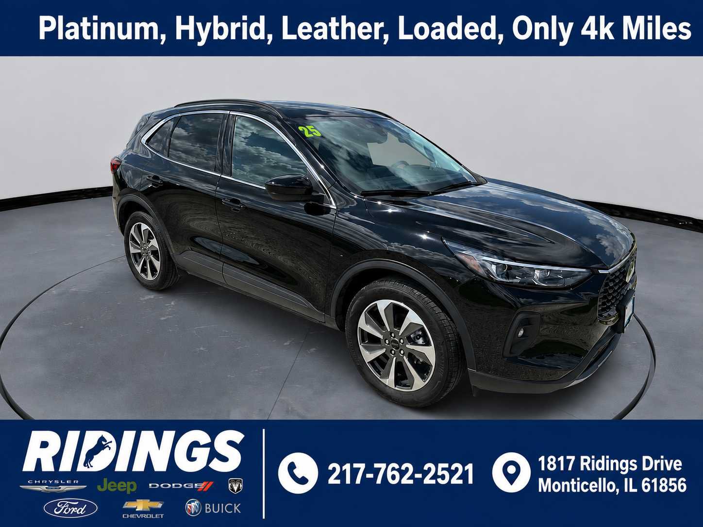 Used 2025 Ford Escape Platinum w/ Premium Technology Package AWD/4WD image 1