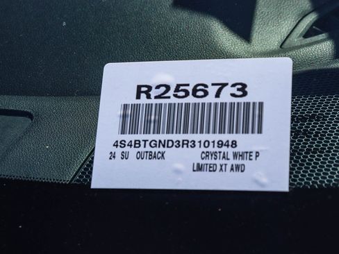 Used 2024 Subaru Outback Limited XT image 29