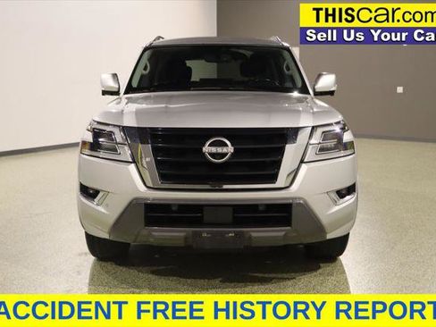 Used 2021 Nissan Armada SL w/ Captain's Chairs Package RWD image 3