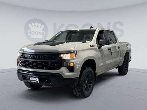 New 2026 Chevrolet Silverado 1500 Custom Trail Boss w/ Dark Appearance Package AWD/4WD image 1