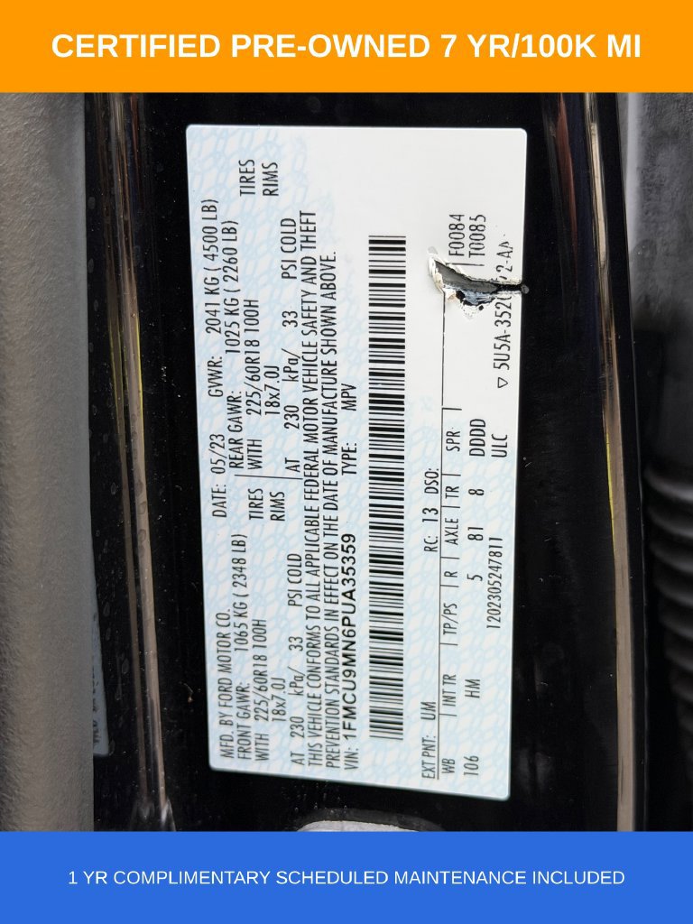 Used 2023 Ford Escape ST-Line w/ Tech Pack #1 AWD/4WD image 34