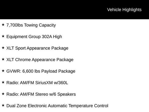 Certified 2023 Ford F150 XLT w/ Equipment Group 302A High image 11