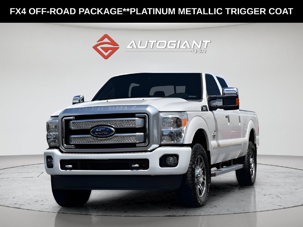 Used 2013 Ford F350 Platinum w/ FX4 Off Road Pkg AWD/4WD image 13