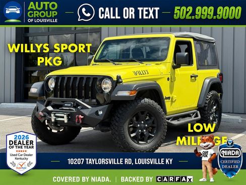 Used 2023 Jeep Wrangler Sport AWD/4WD image 1