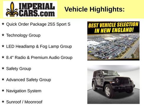 Used 2022 Jeep Wrangler Sport AWD/4WD image 3