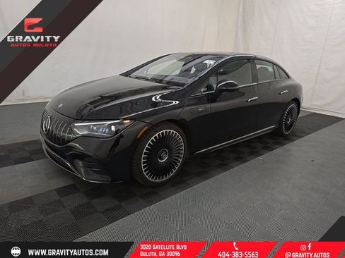 Used 2023 Mercedes-Benz EQE AMG 4MATIC Sedan w/ Winter Package image 1