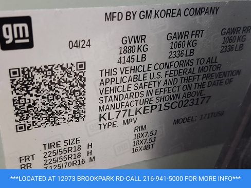 Certified 2025 Chevrolet Trax ACTIV w/ Driver Confidence Package FWD image 9