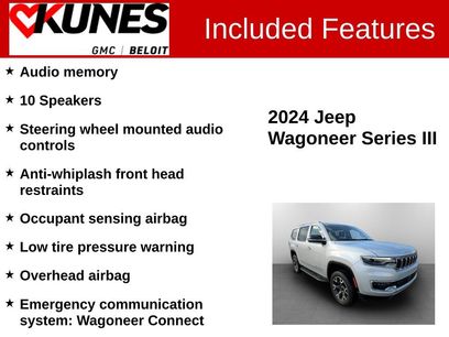 Used 2024 Jeep Wagoneer Series III w/ Flexible Seating Group