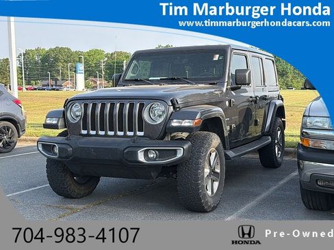 Used 2018 Jeep Wrangler Unlimited Sahara AWD/4WD image 1