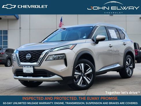 Used 2022 Nissan Rogue Platinum w/ Head-Up Display Package AWD/4WD image 1